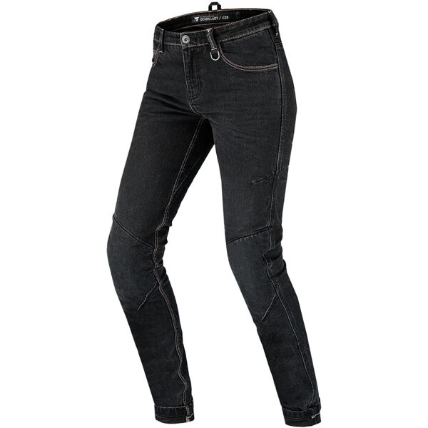 shima devon jeans moto donna nero 24