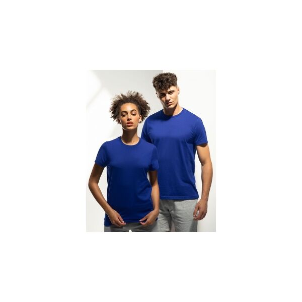 sf 100 t-shirt unisex maniche set-in con design spalla cadente neutro o personalizzato