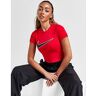 Nike Street Cropped T-Shirt, University Red/University Red University Red/University Red Donna taglia XS