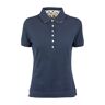 Barbour Polo Donna Blu navy 44