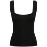 ST.AGNI Tank Top In Maglia Di Tencel Nero XS - M - L