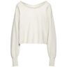 LES TIEN Felpa Con Scollo A V Bianco XS - S - L