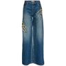 AREA Jeans Relaxed Fit Con Decorazioni Blu 26