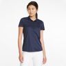 PUMA Polo da golf Gamer da donna, Blu/Altro XXS