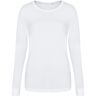 Awdis T-shirts a maniche lunghe   Girlie Bianco S