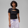 Jordan Top con apertura  Sport – Donna - Nero