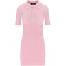 Abito In Maglia Openwork Rosa Dsquared2 Donna Rosa M