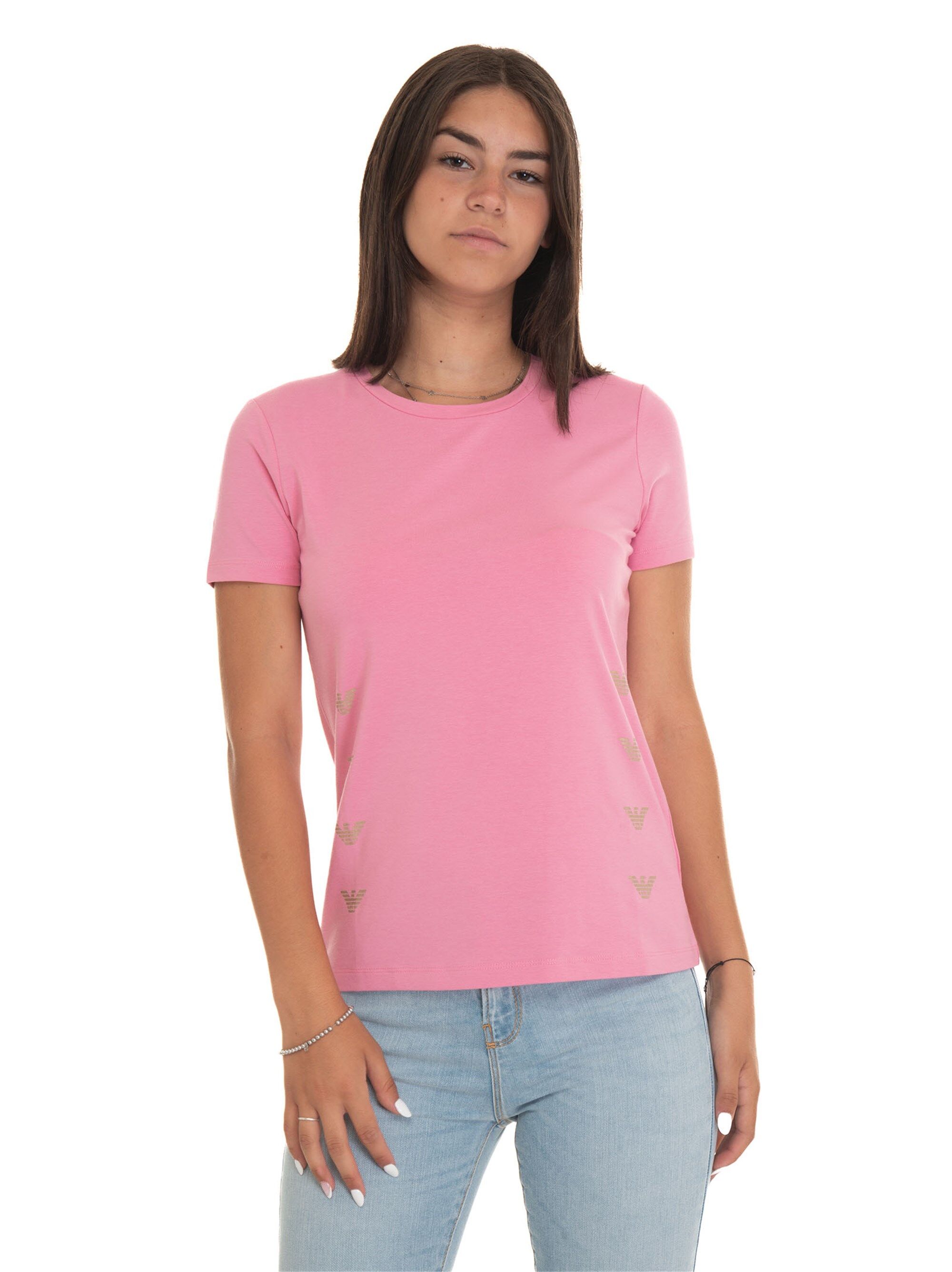 EA7 T-shirt Rosa Donna M