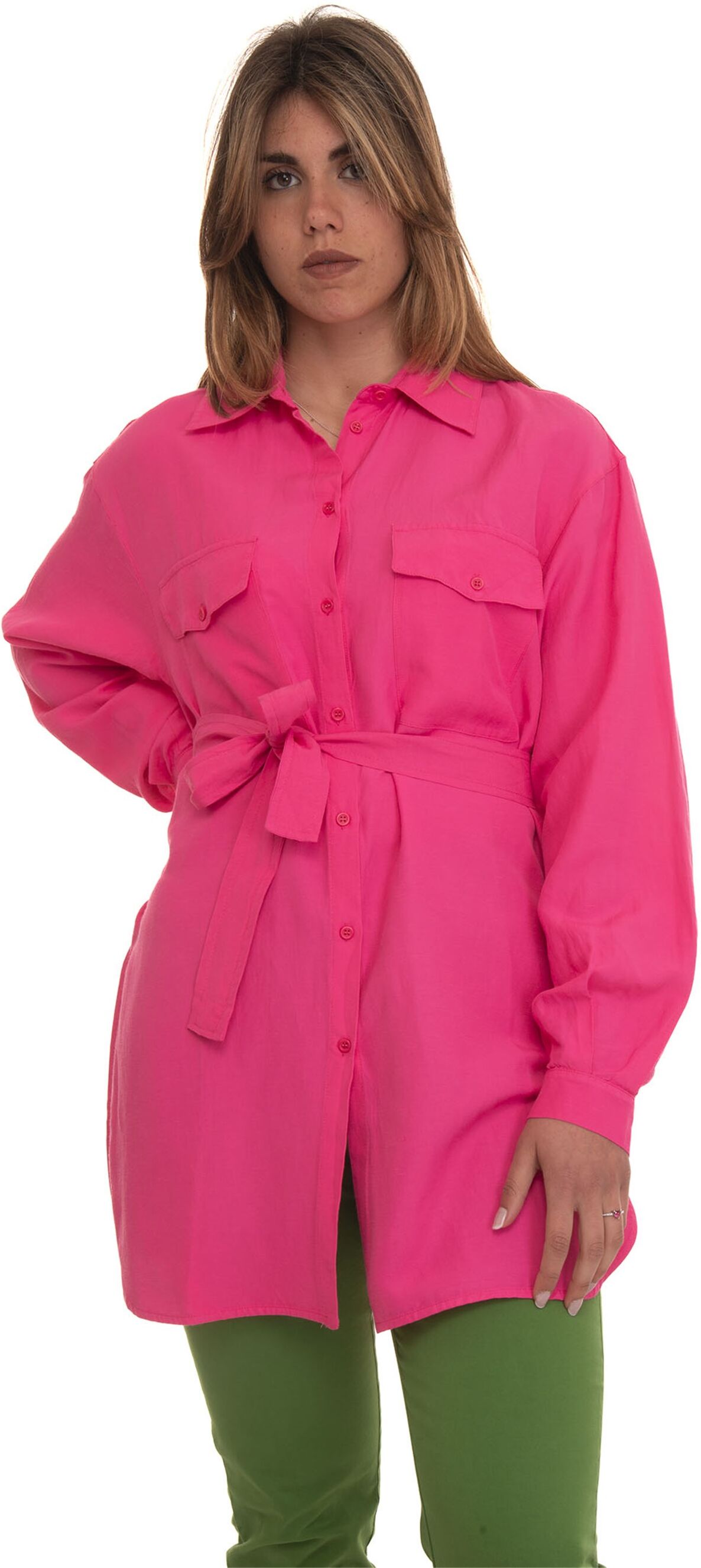 Pennyblack Camicia da donna lunga BRITNEY Fucsia Donna 40