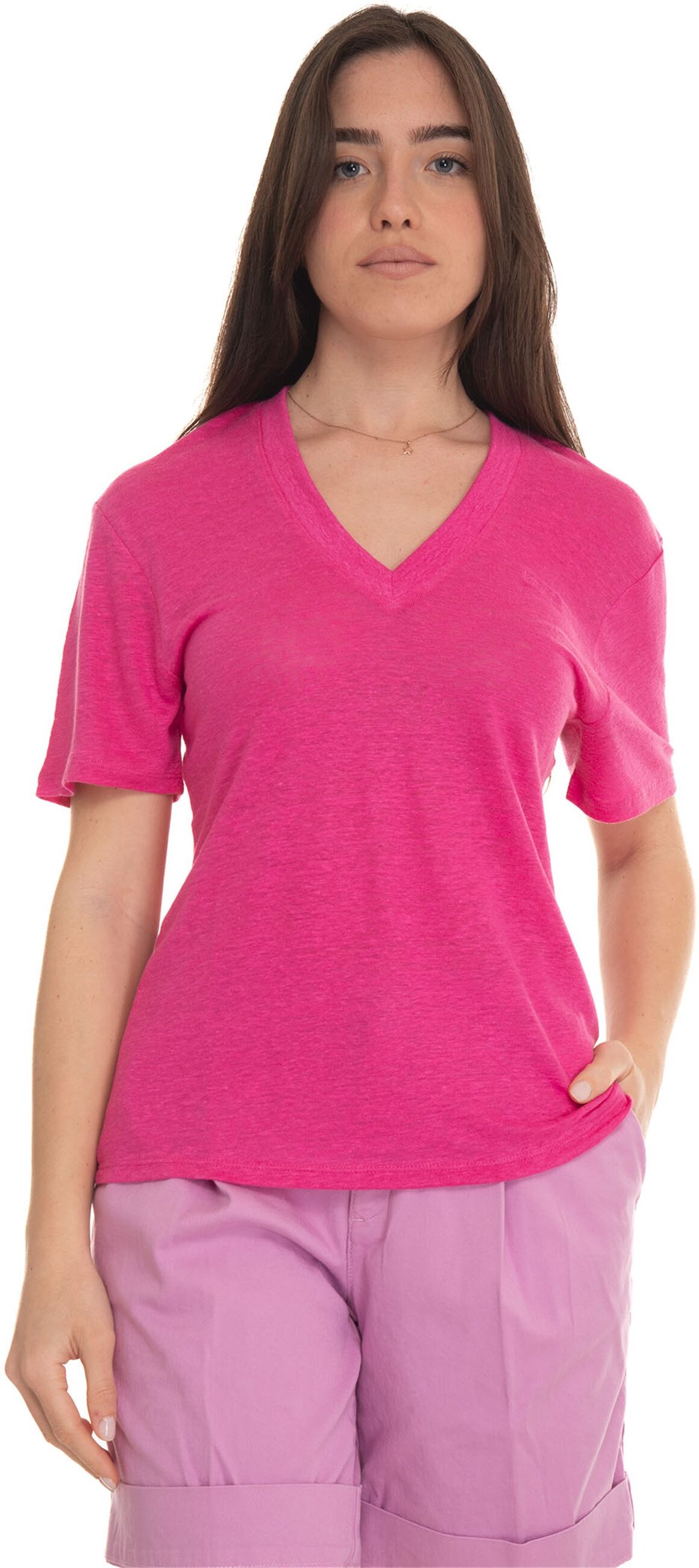 Boss T-shirt C-ela Fucsia Donna L