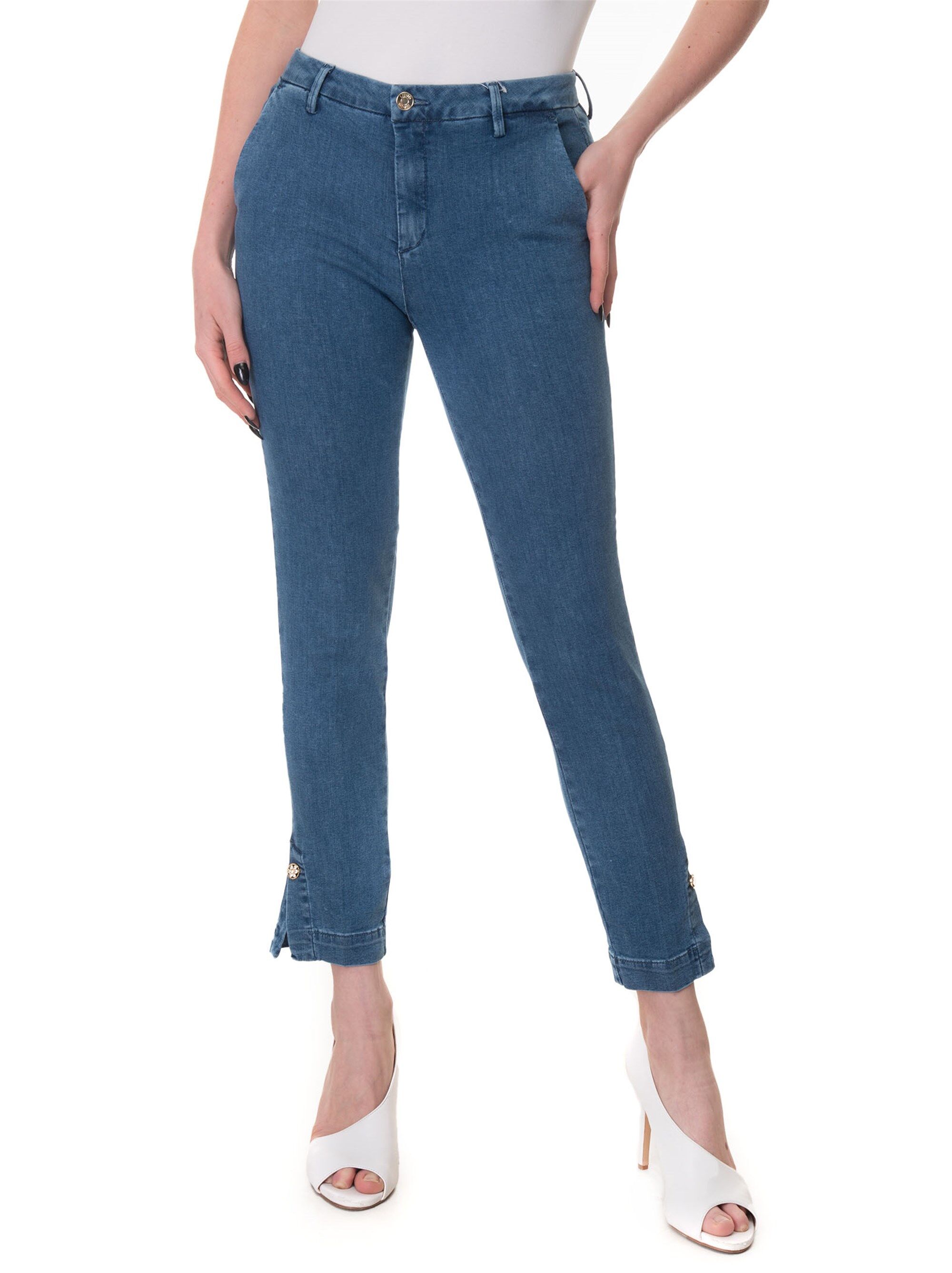 Liu Jo Pantalone modello chino Denim medio Donna 33