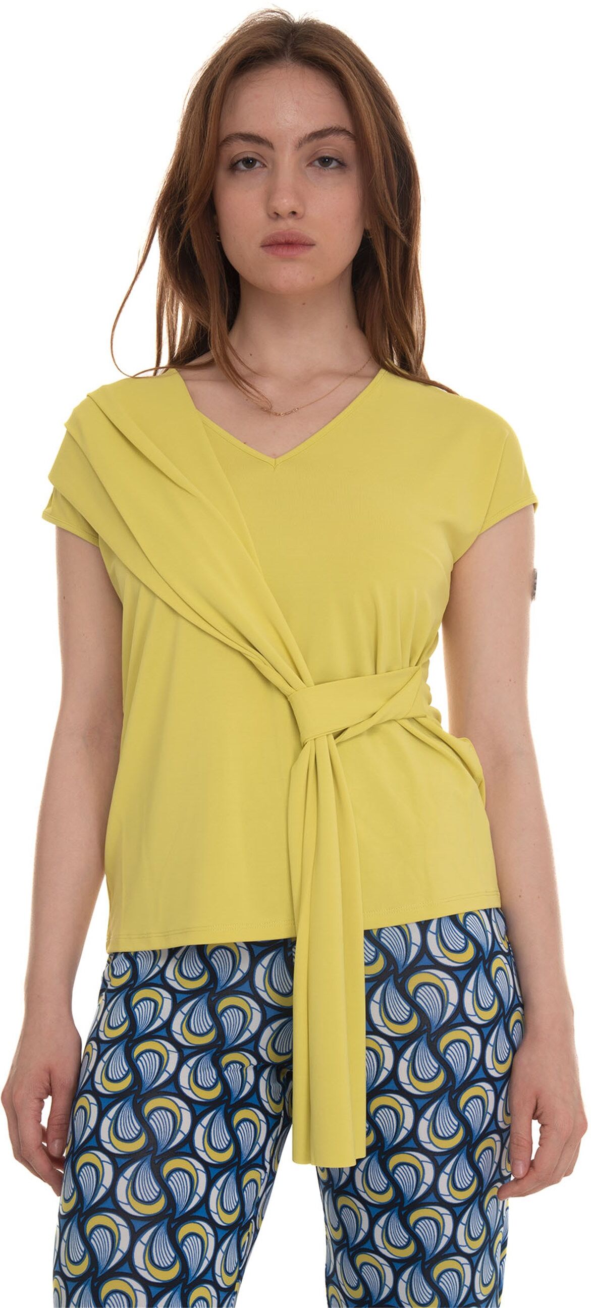 Maria Bellentani Top in jersey Lime Donna 44