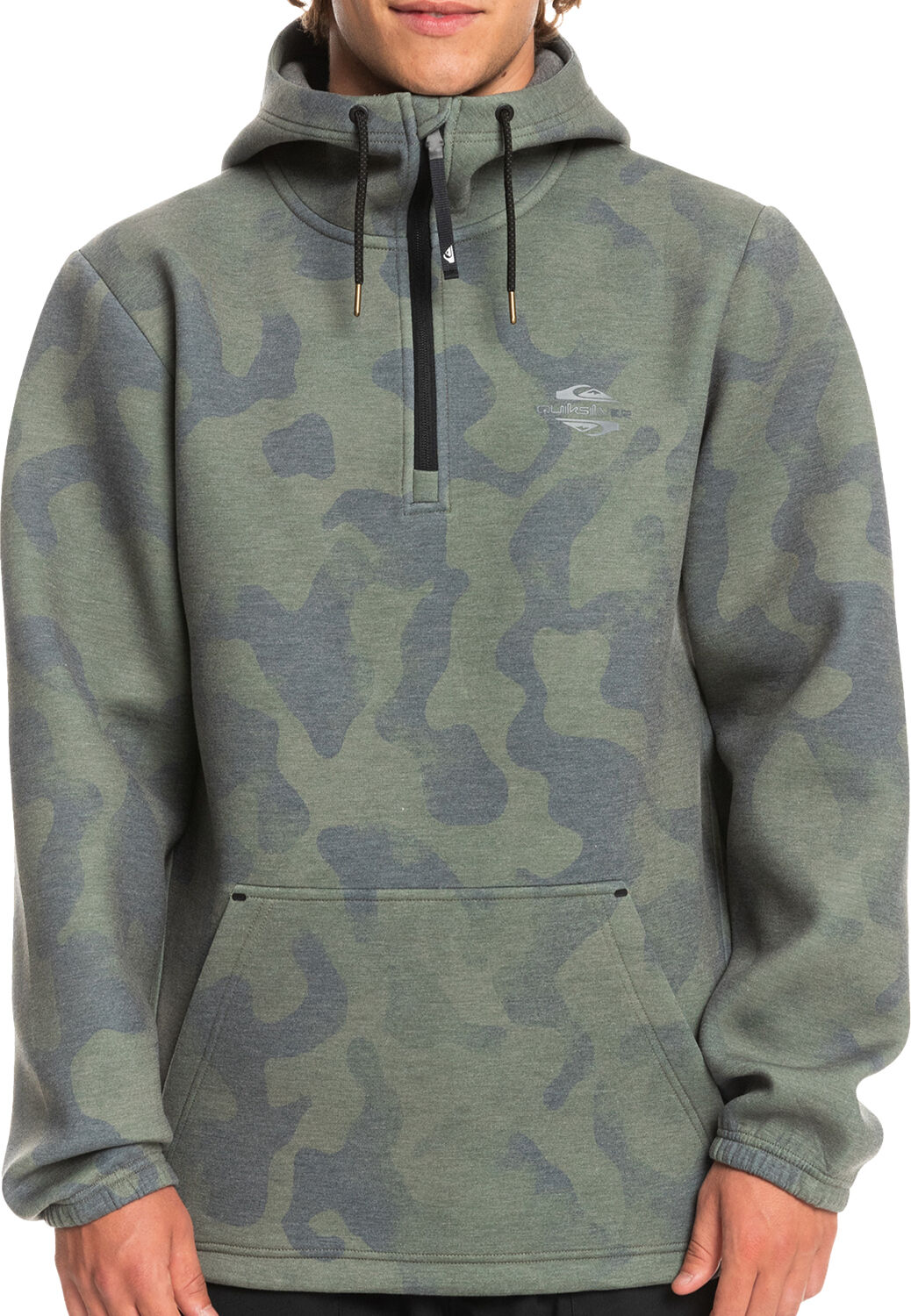 Quiksilver SHREDDER HOODIE TRUE BLACK FADE OUT CAMO S