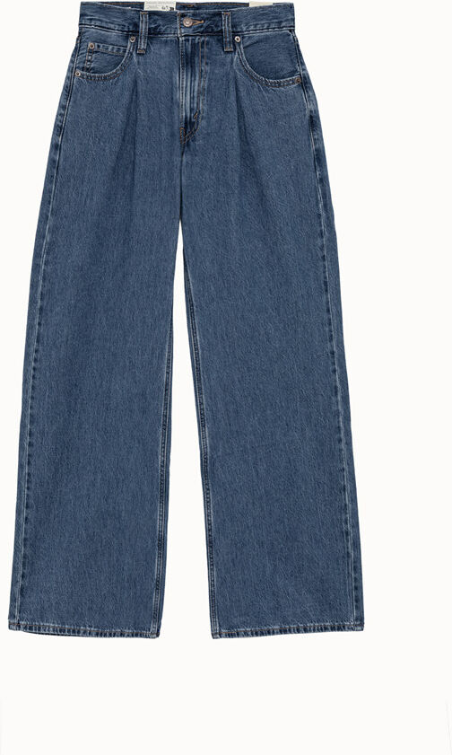 Levis jeans baggy dad wide leg