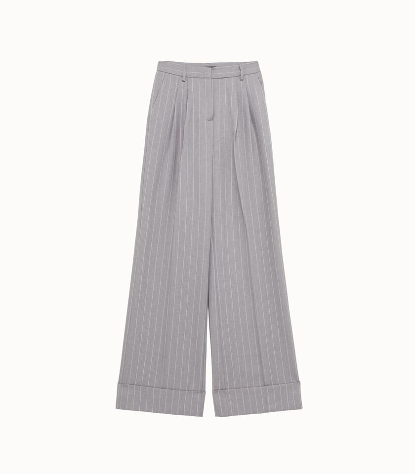 the andamane pantalone gessato nathalie