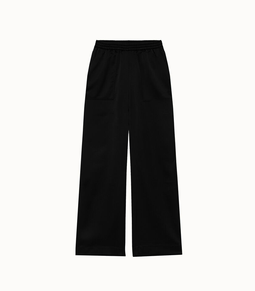 roberto collina pantalone satin