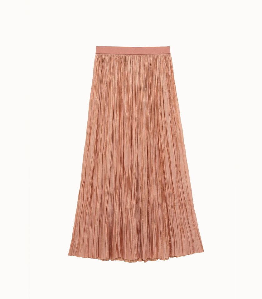 roberto collina pleated long skirt