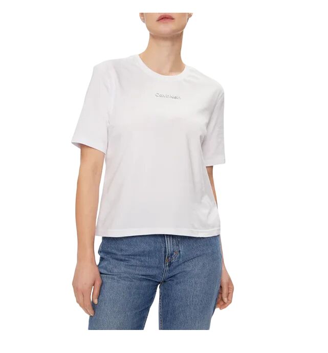 Calvin T-Shirt Donna Art 00gws4k210 BRILLIANT WHITE
