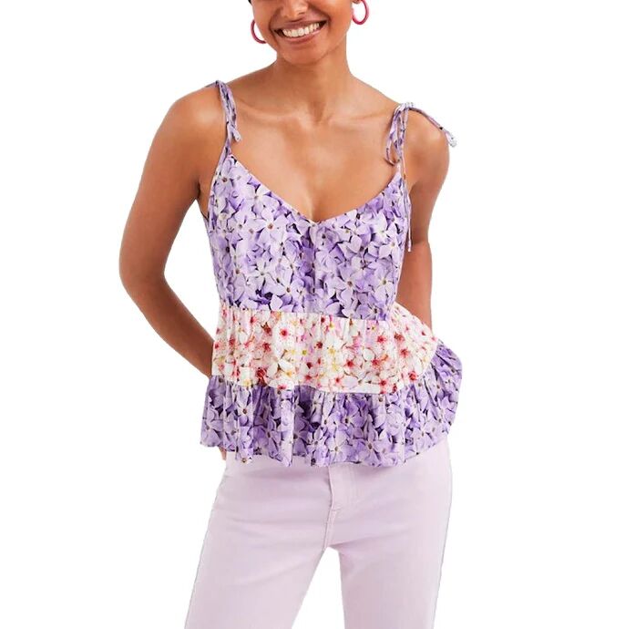 DESIGUAL Top Donna Art 22swbw14 Colore Foto Misura A Scelta ROSAHELADO