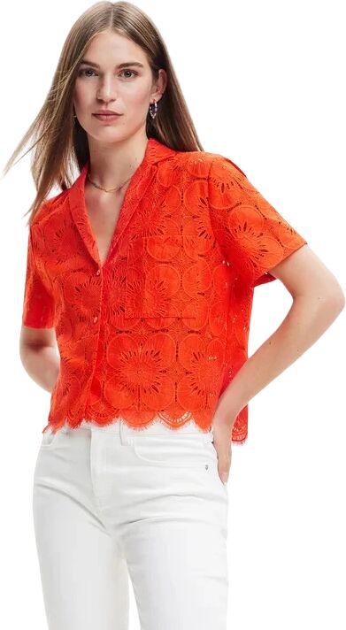 Desigual Camicia Donna Art 23swcw09 Colore Foto Misura A Scelta ROSSO