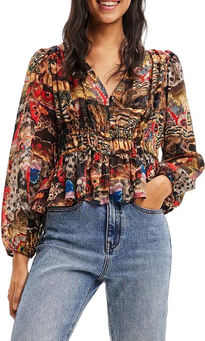 Desigual Blusa Donna Art 23wwbw25 6060