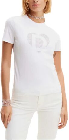 Desigual T-Shirt Donna Art 24swtkak 1001