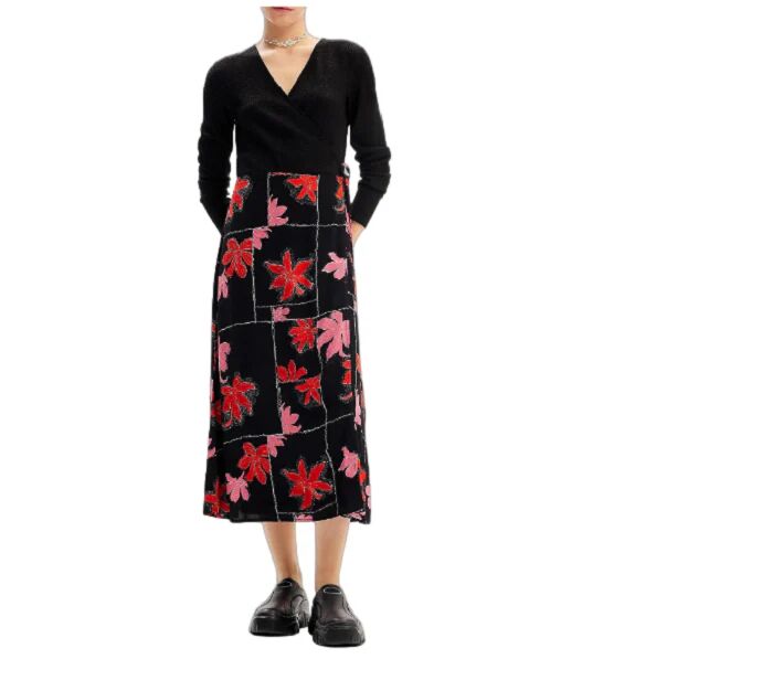 Desigual Abito Donna Art 24swvw37 NEGRO