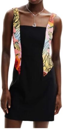 Desigual Vestito Donna Art 24swvw75 NEGRO