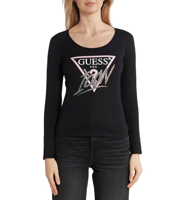 Guess T-Shirt Donna Art W4ri42a Ai3z14 JBLK