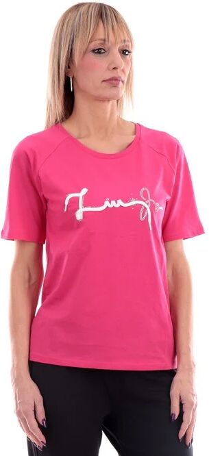 Liu Jo T-Shirt Donna Art Ta3091 J5923 Colore E Misura A Scelta DEEP PINK CORD