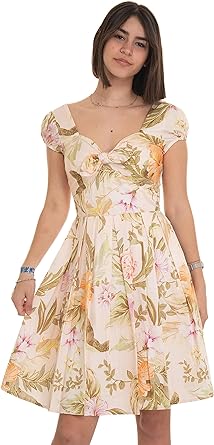 Guess Abito Donna Art. W3gk43 Wfex0 P-E 23 Colore E Misura A Scelta HEIRLOOM HIBISCUS