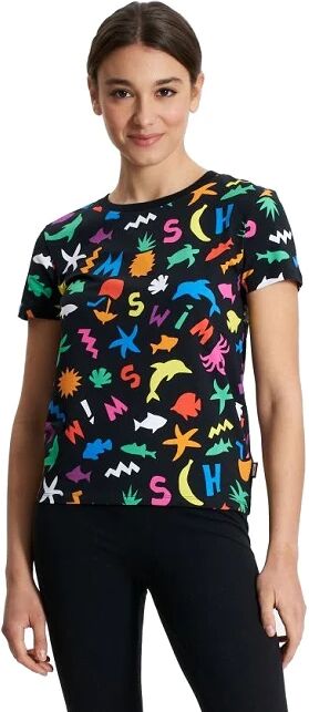 MOSCHINO T-Shirt Donna Art A1903 2118 Colore A Scelta Misura A Scelta 1555