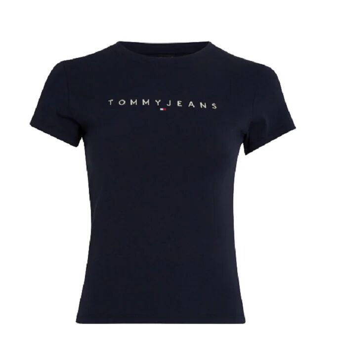 Tommy Hilfiger T-Shirt Donna Art Dw0dw17361 DARK NIGHT NAVY
