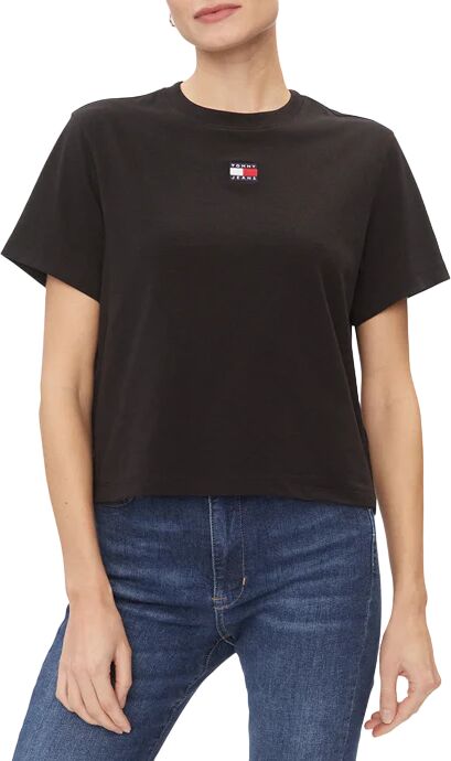 Tommy Jeans T-Shirt Donna Art Dw0dw17391 BLACK