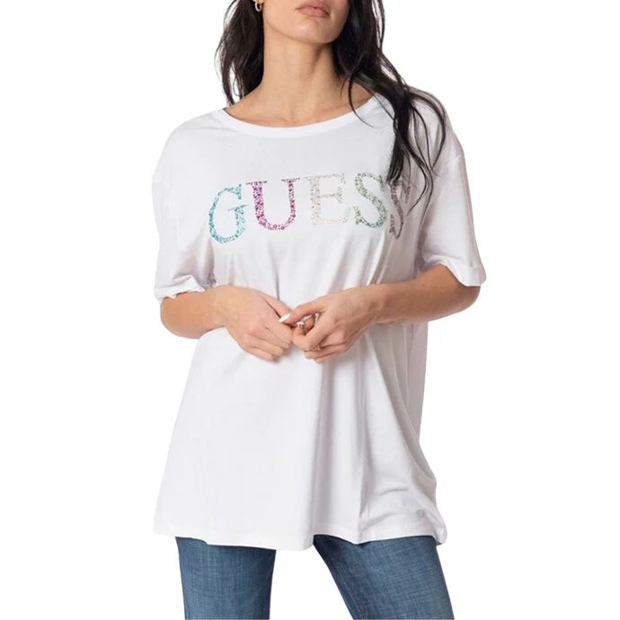Guess T-Shirt Donna Art E4gi02a Ak68d2 PURE WHITE