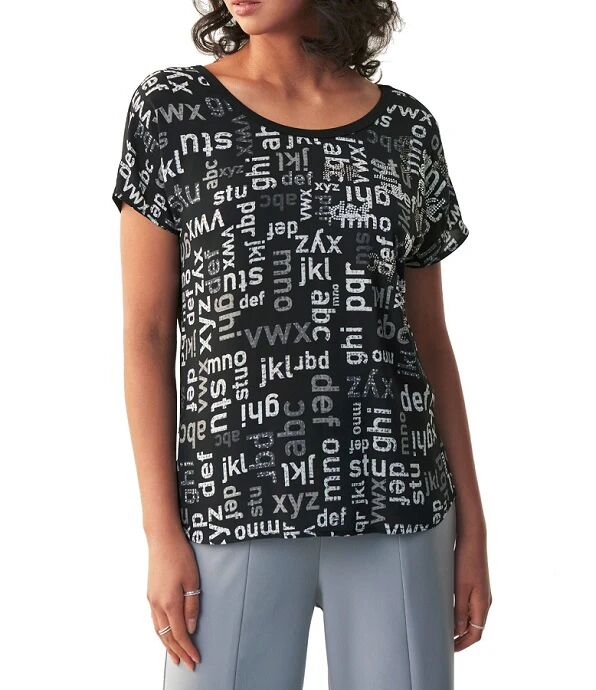 JOSEPH RIBKOFF Top Donna Art 221177 Colore Foto Misura A Scelta BLACK/VAN