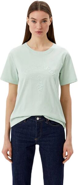 TRUSSARDI T-Shirt Donna Art 56t00478-1t005817 Colore E Misura A Scelta PASTEL GREEN