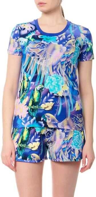 MOSCHINO T-Shirt Donna Art V1910 2114 Colore A Scelta Misura A Scelta 1345