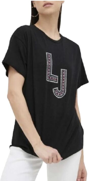 Liu.Jo T-Shirt Donna Liu. Jo Art. Va3118 J5003 P-E 23 Colore Foto Misura A Scelta NERO BABY