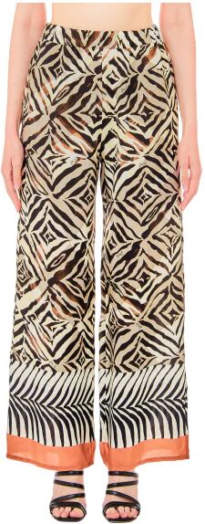 Liu Jo Pantalone Donna Art Va4063 Ts056 ETNIC ANIM.CANYON RO