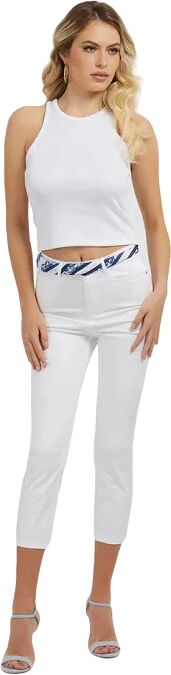 Guess Pantalone Donna Art W3ga91 W93ce Colore E Misura A Scelta BLACKENED BLUE