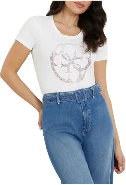 Guess T-Shirt Donna Art W4gi29a Aj1314 PURE WHITE