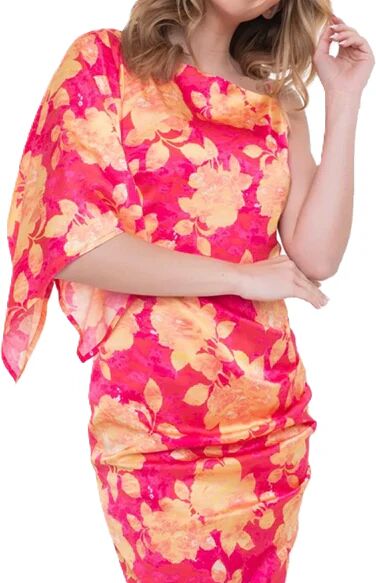 GUESS Abito Donna Art W4gk79a Awf1t2 RESORT ROSE PRINT