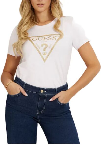 Guess T-Shirt Donna Art W4ri69a Aj1314 PURE WHITE