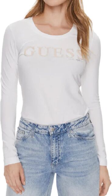 Guess T-Shirt Donna Art W4ri76a Aj1314 PURE WHITE