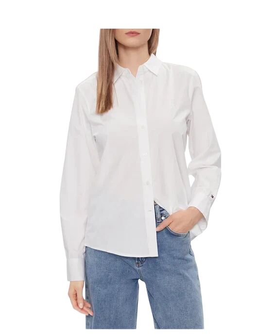 Tommy Hilfiger Camicia Donna Art Ww0ww40543 TH OPTIC WHITE