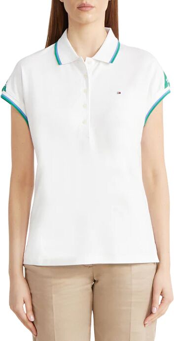 TOMMY HILFIGER Polo Donna Art Ww0ww41285 TH OPTIC WHITE