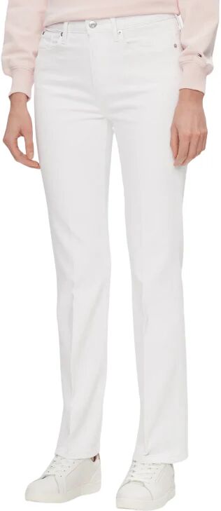 Tommy Hilfiger Pantalone Donna Art Ww0ww41304 TH OPTIC WHITE