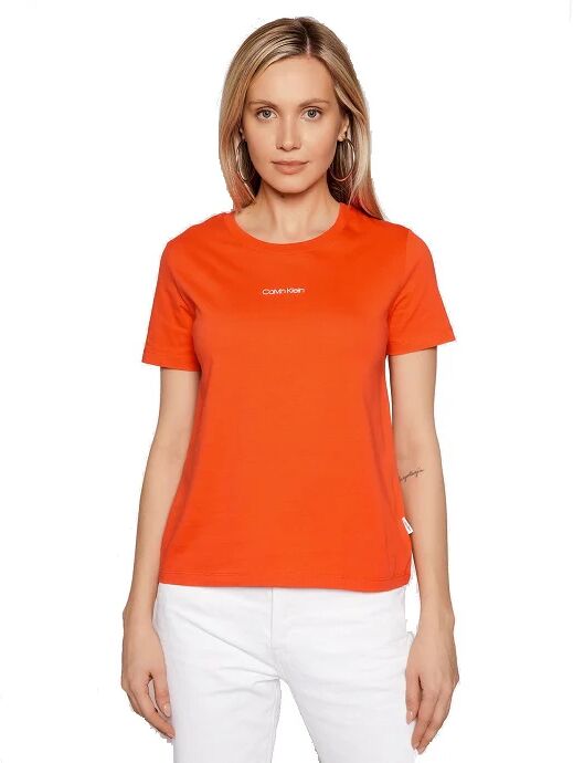 Calvin T-Shirt Donna Art K20k202912 Sa1 Colore Foto Misura A Scelta arancione