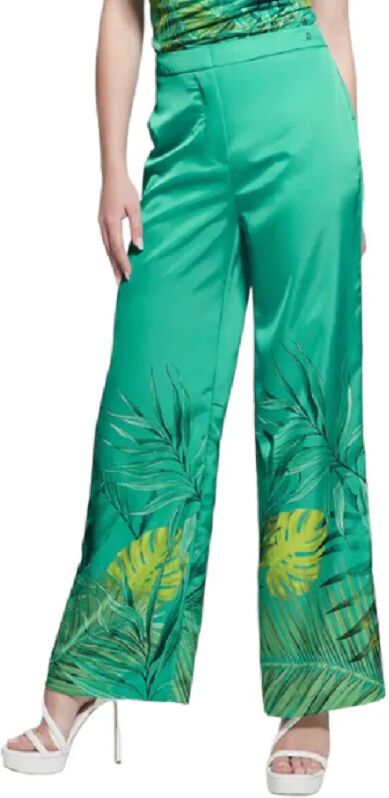 Guess Pantalone Donna Art. W3gb18 Wex62 P-E 23 Colore Foto Misura A Scelta ORIGINAL TEAL MONSTE